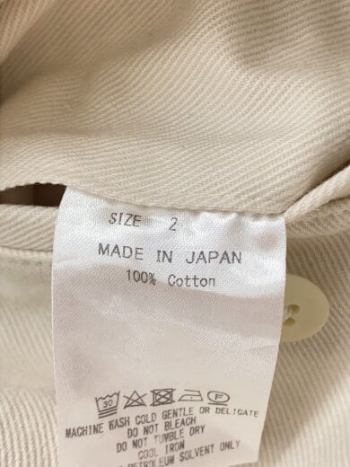 商品画像：SIDE ADJUST TROUSERS/ボトム/2/コットン/WHT/無地/M21D-07PT01C// 5