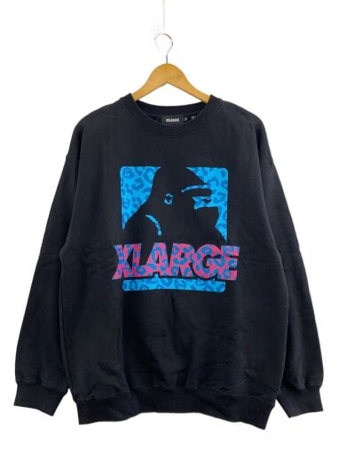 商品画像：LEOPARD OG CREWNECK/スウェット/M/コットン/BLK/101213012030 1