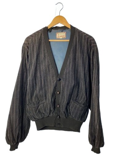 商品画像：50s/糸巻きタグ//ブルゾン/L/--/GRY/ストライプ// 1