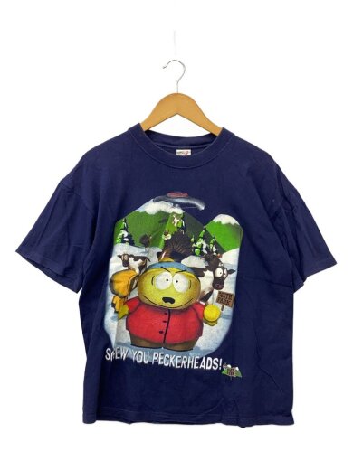商品画像：Tシャツ/M/コットン/NVY/プリント// 1