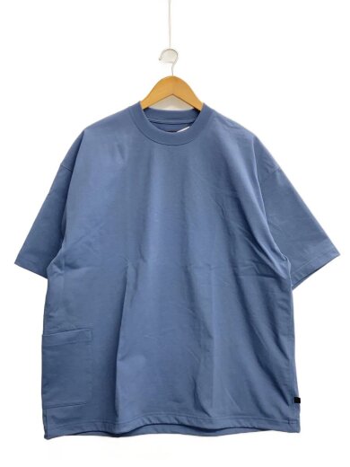 商品画像：TECH DRAWSTRING S/S TEE/L/ポリエステル/BLU/無地/BE-35026// 1
