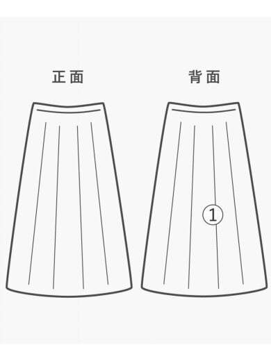商品画像：スカート/M/デニム/BLK/無地// 7