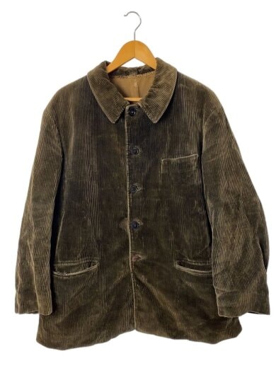 商品画像：L`AGRICULTEUR/40-50s/裏地モールスキン/太畝/ジャケット/--/コーデュロイ/KHK// 1