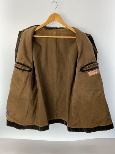商品画像：L`AGRICULTEUR/40-50s/裏地モールスキン/太畝/ジャケット/--/コーデュロイ/KHK// 3