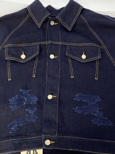 商品画像：Elis Jacket Blue/ジャケット/XL/コットン/NVY/無地/BN01SSJK1601BL 7