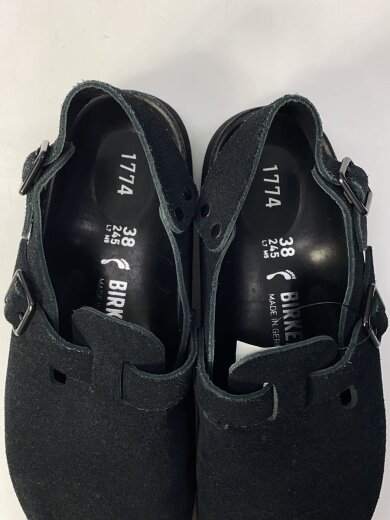 商品画像：1774/ボストン/サンダル/24.5cm/BLK/スウェード 4