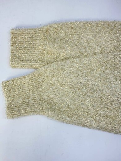 商品画像：24AW/ラメヤーンニット/ニット・セーター(厚手)/36/ポリエステル/GLD/無地 5