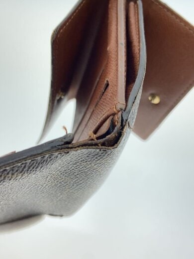 商品画像：ポルト・モネ・ビエ・カルト・クレディ_モノグラム・キャンバス/PVC/BRW/レディース 7