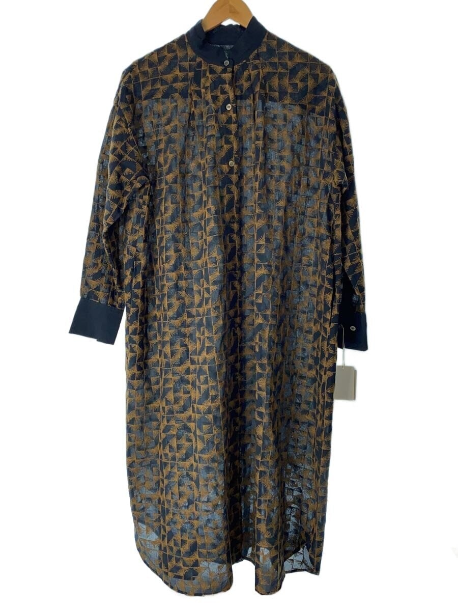 LOISIR / シャツワンピース/--/コットン/NVY/B0144LFA619