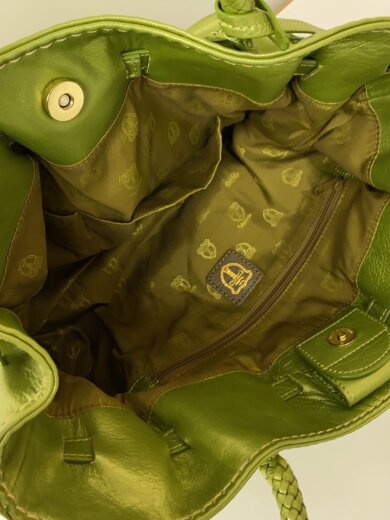 商品画像：ハンドバッグ/--/GRN/無地 6