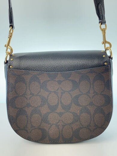 商品画像：ショルダーバッグ/レザー/BRW/総柄/CE567 3