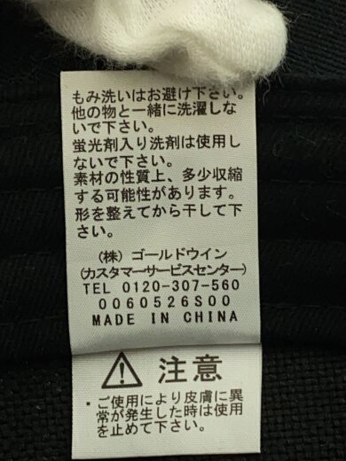 商品画像：TNF Logo Cap/キャップ/FREE/コットン/ブラック/メンズ/NN02044 7