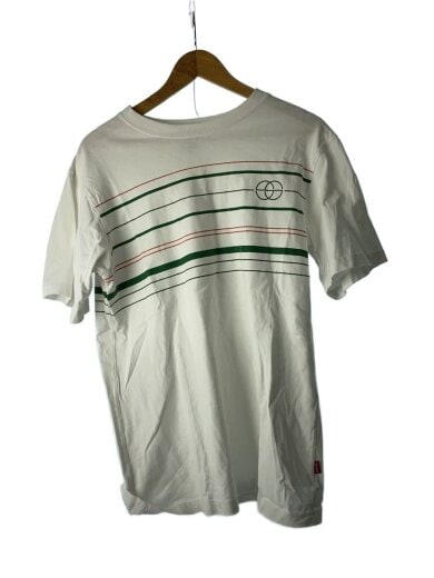 商品画像：Tシャツ/S/コットン/WHT/ボーダー/90s/Old Stussy 1