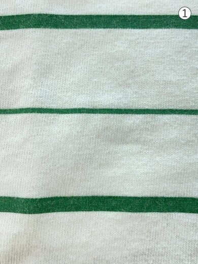 商品画像：Tシャツ/S/コットン/WHT/ボーダー/90s/Old Stussy 6