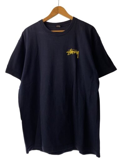 商品画像：Tシャツ/XL/コットン/NVY/90s/スカルプリント// 1