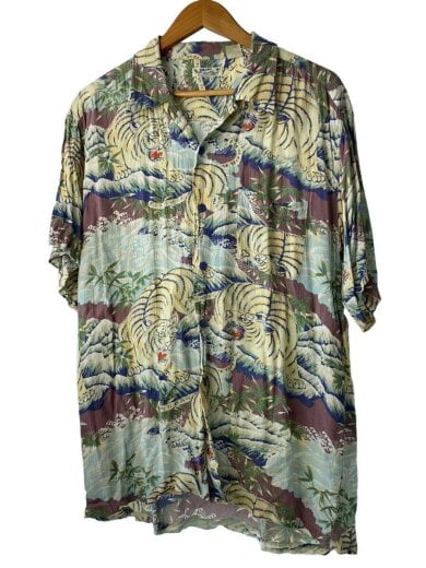 商品画像：アロハシャツ/--/レーヨン/マルチカラー/総柄/311-M31068 1