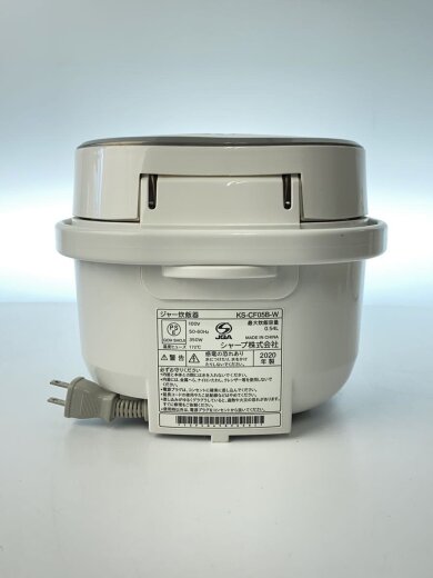 商品画像：炊飯器 KS-CF05B-W [ホワイト系] 4