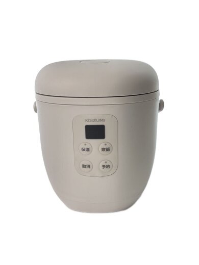 商品画像：炊飯器 ライスクッカーミニ KSC-1513/W [ホワイト] 1