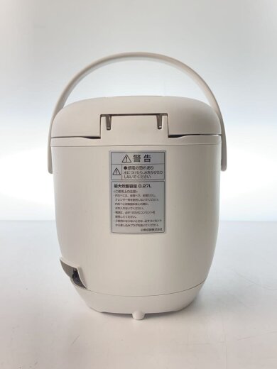 商品画像：炊飯器 ライスクッカーミニ KSC-1513/W [ホワイト] 4