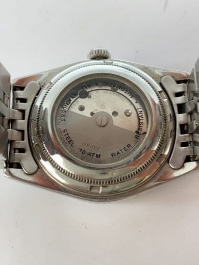 商品画像：自動巻腕時計/アナログ/ステンレス/SLV/SLV 3