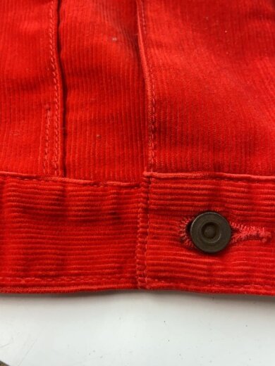 商品画像：ジャケット/40/コットン/RED 7