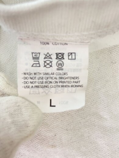 商品画像：Tシャツ/L/コットン/WHT/CLASSIC HANABATSU LEGO T 4