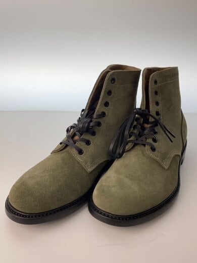 商品画像：レースアップブーツ/US9/KHK/スウェード 2