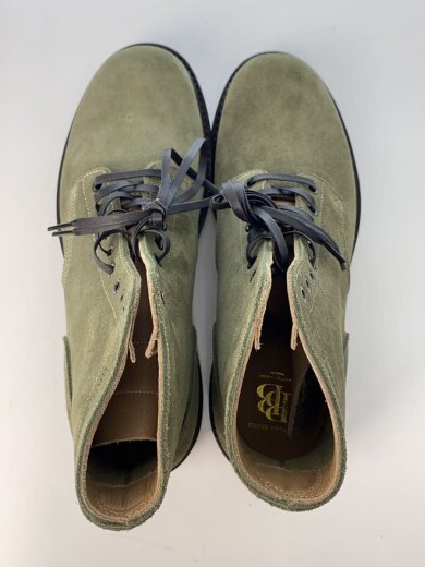 商品画像：レースアップブーツ/US9/KHK/スウェード 3