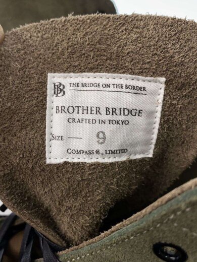 商品画像：レースアップブーツ/US9/KHK/スウェード 5