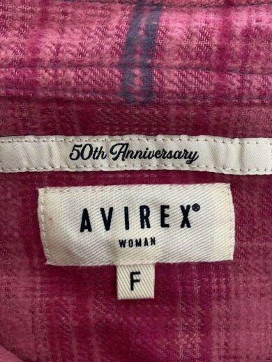 商品画像：長袖ブラウス/FREE/コットン/PNK/チェック/783-5220603// 3