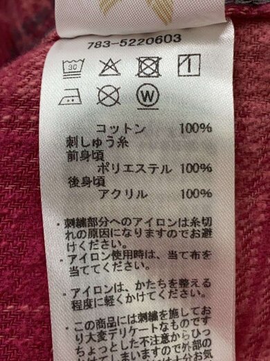 商品画像：長袖ブラウス/FREE/コットン/PNK/チェック/783-5220603// 4