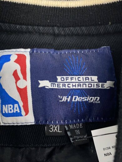 商品画像：スタジャン/3L/コットン/BLK/CHICAGO BULLS// 3