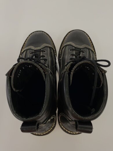 商品画像：レースアップブーツ/US7/BLK/レザー/D-4101// 3