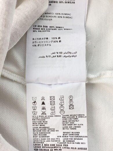 商品画像：ポロシャツ/L/コットン/WHT/無地/SJJ887 R122 322 5