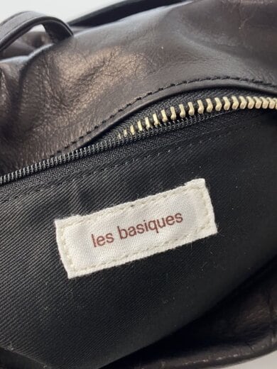 商品画像：les basiques/ショルダーバッグ/牛革/BLK/無地// 5