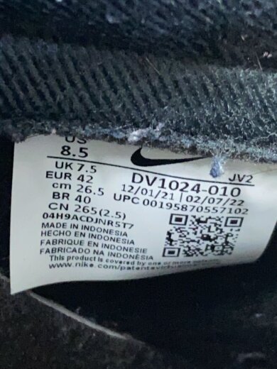 商品画像：DUNK LOW SE_ダンク ロー SE/26.5cm/BLK/レザー 5