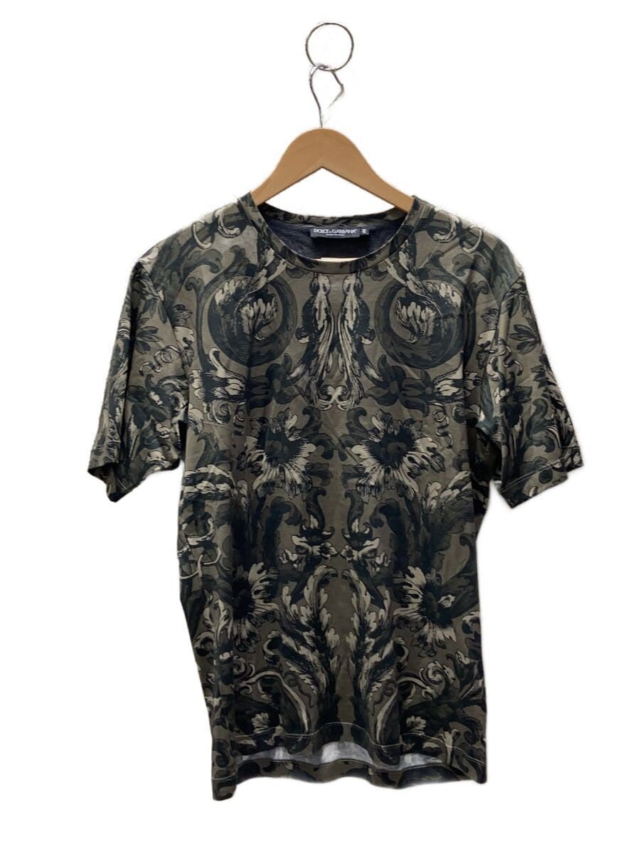 DOLCE&GABBANA / Tシャツ/46/コットン/BRW/G9RQ0T