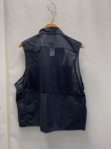 商品画像：UTILITY MESH VEST_ユーティリティメッシュベスト/L/ナイロン/BLK/無地 2