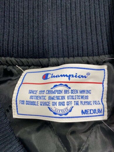 商品画像：スタジャン/M/ポリエステル/NVY/無地/c3-w606 3