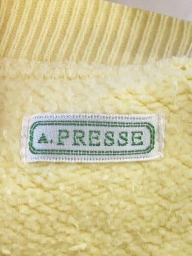 商品画像：スウェット/2/コットン/YLW/無地/23AAP-05-01K 3