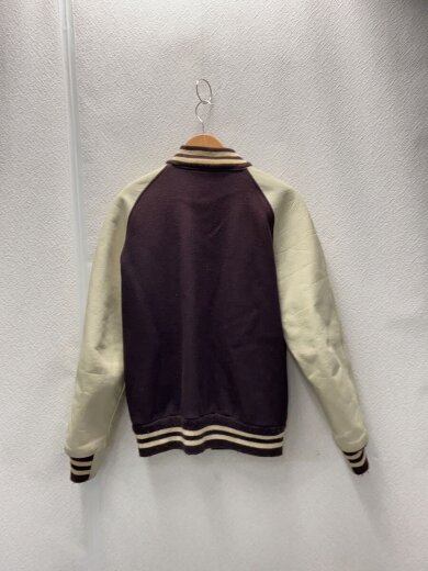 商品画像：スタジャン/M/ウール/BRW/無地 2