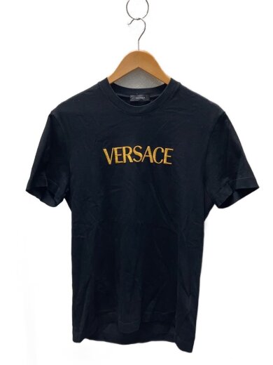 商品画像：Tシャツ/S/コットン/BLK 1