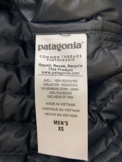 商品画像：ダウンジャケット/XS/ポリエステル/BLK/無地/84746FA16 4