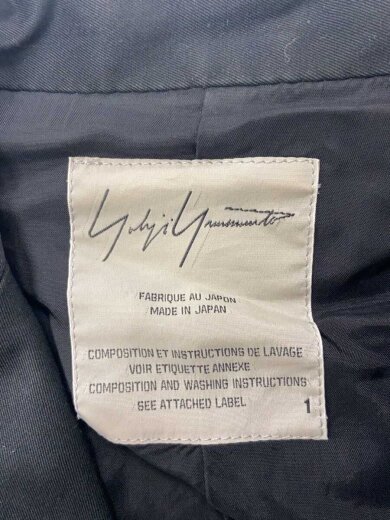 商品画像：テーラードジャケット/1/コットン/BLK/無地/FB-J41-027 3