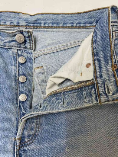 商品画像：ストレートパンツ/31/コットン/IDG/無地/501 3