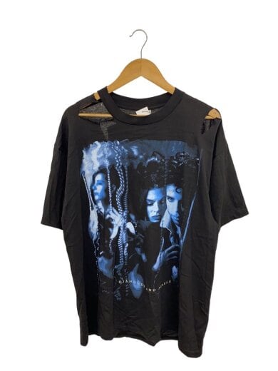 商品画像：Tシャツ/--/コットン/BLK/プリント 1