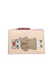 カードケース/レザー/PNK