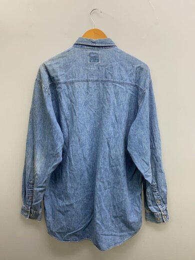 商品画像：長袖シャツ/L/コットン/IDG/無地 2