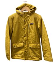 マウンテンパーカー/XL/ナイロン/YLW/無地