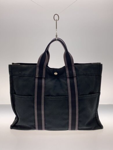 商品画像：トートバッグ/キャンバス/BLK/無地 3